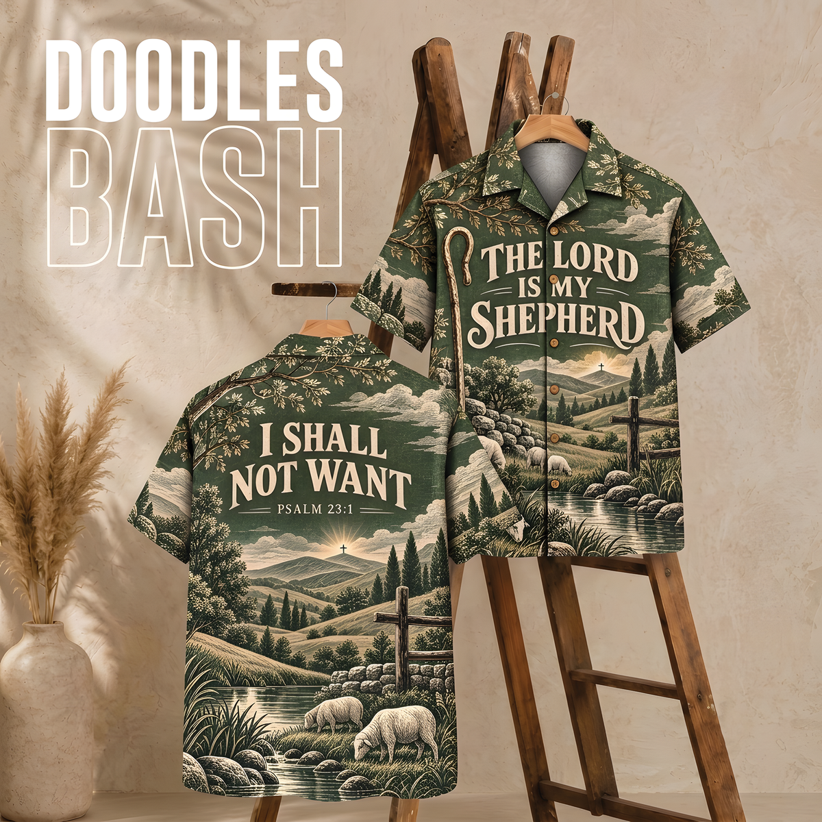 The Lord Is My Shepherd Hawaiian Shirt