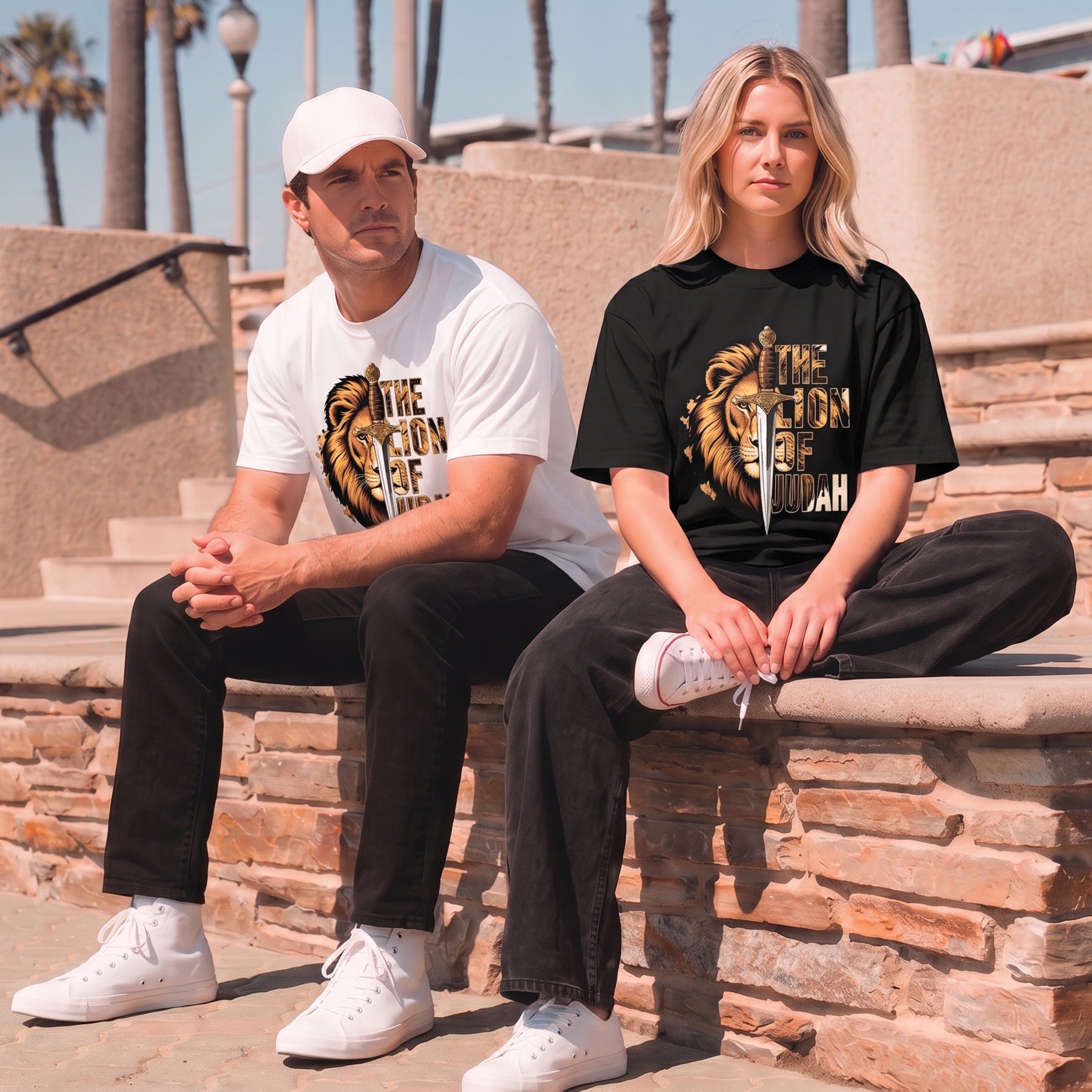 Lion of Judah Christian Shirt, Sword Faith Hoodie