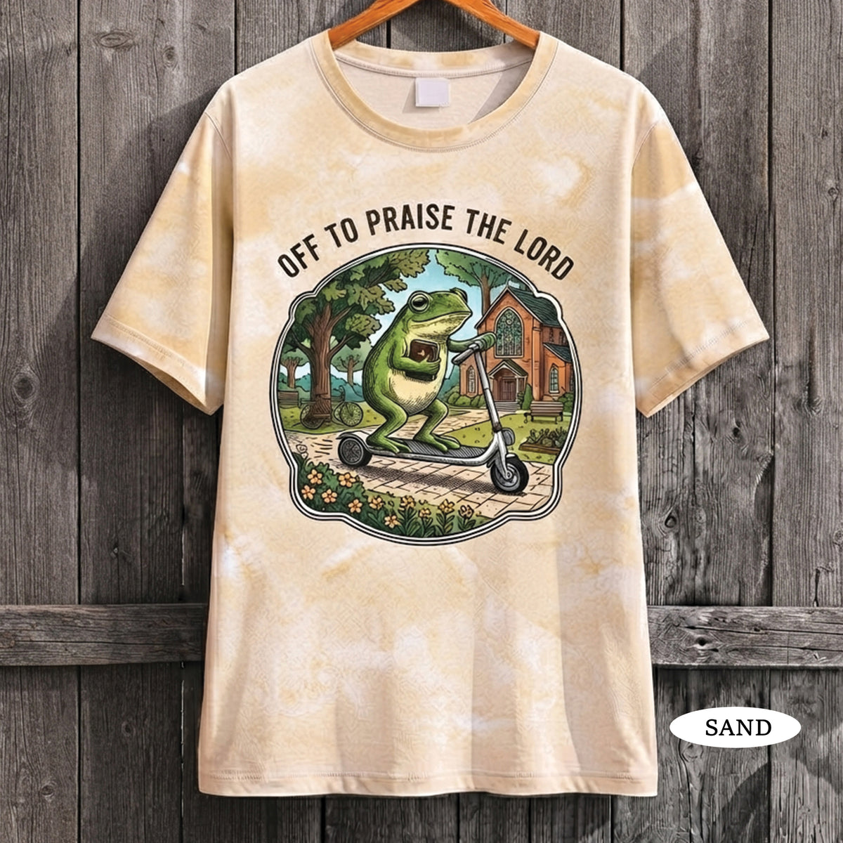 Off to Praise the Lord All Over Print Shirt, Funny Christian Shirt