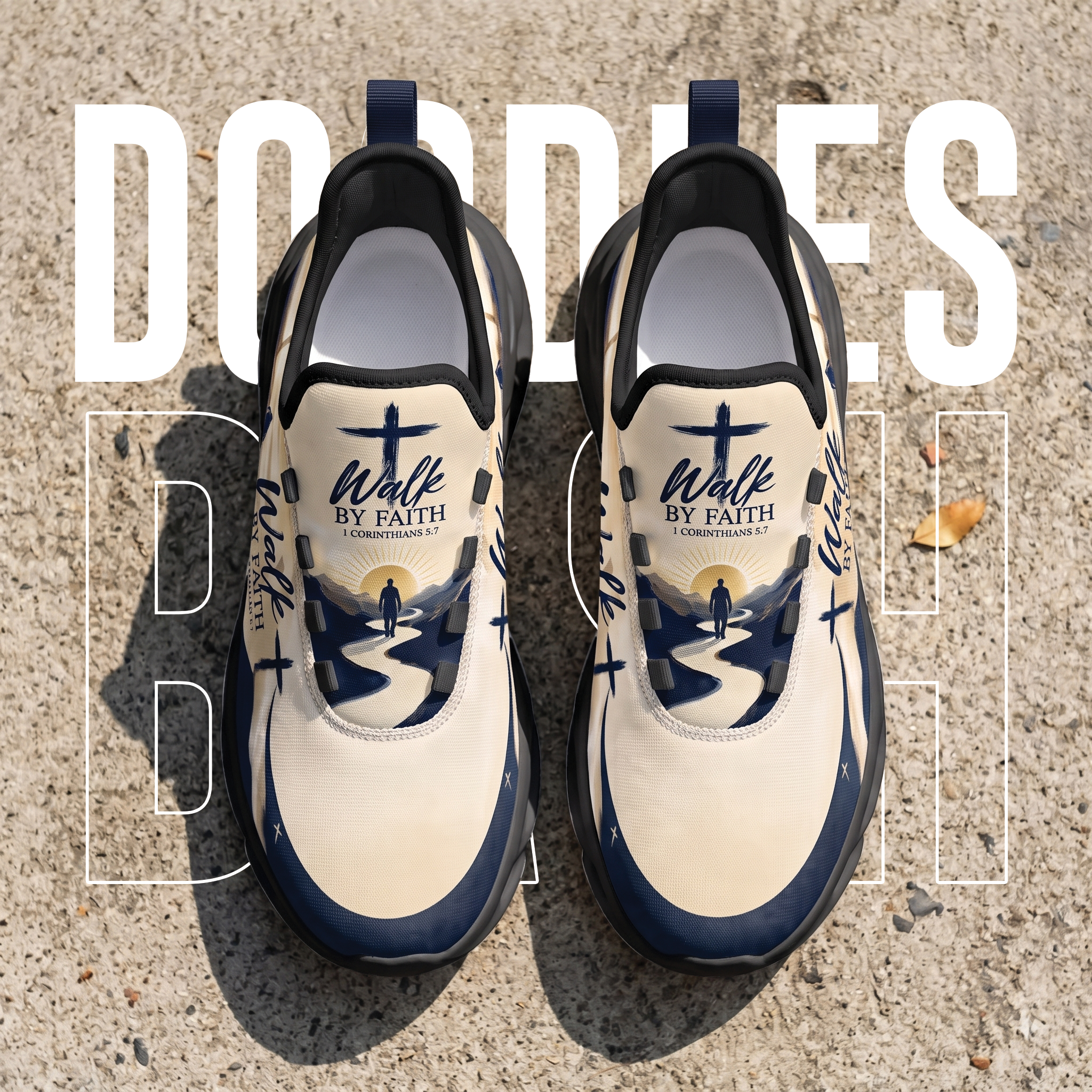 Walk By Faith Christian Sneakers, Max Soul Shoes