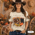 I Will Praise Him In Every Season Christian All Over Print Shirt, Fall Horses Shirt