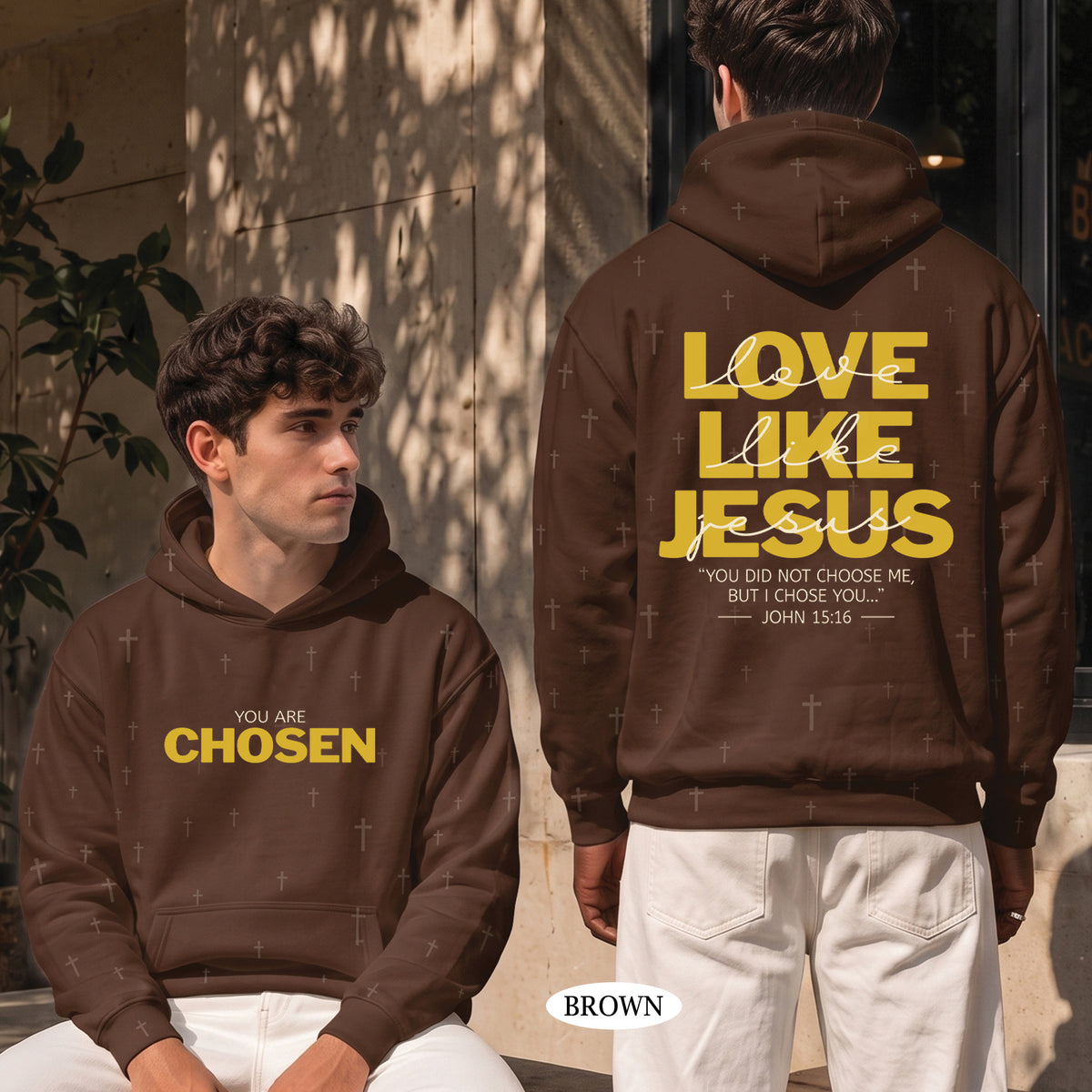 You Are Chosen John 15:16 Christian Shirt & Hoodie