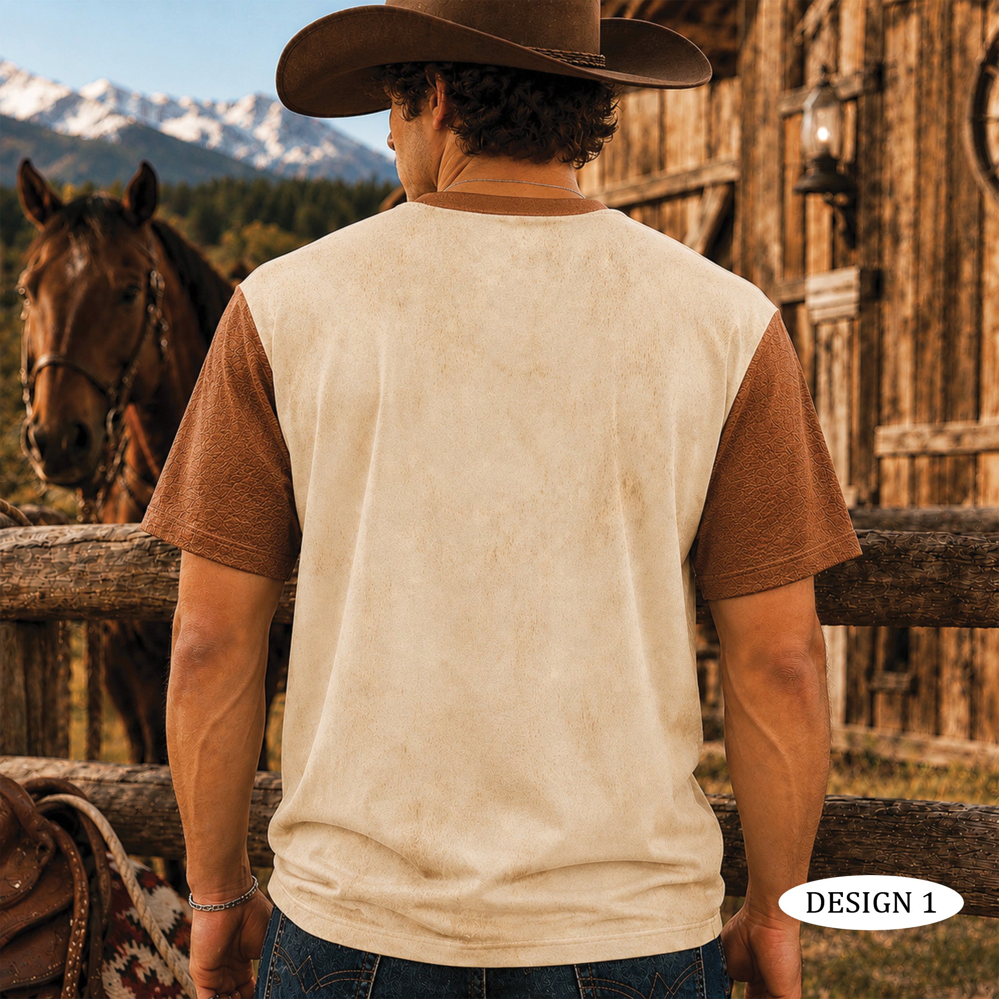 Choosin' Texas I Can Tell All Over Print Shirt, Western Cowboy Shirt