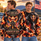 I'm a Warrior of God Armor of God Christian All Over Print Shirt