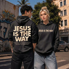 Jesus Is The Way Christian Shirt, John 14:6 Bible Verse Hoodie