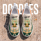 I Will Not Fear Christian Sneakers - Faith Max Soul Shoes