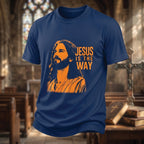 Jesus Is The Way Christian Shirt & Hoodie, Unisex Faith Streetwear