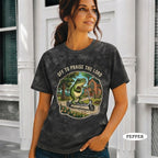 Off to Praise the Lord All Over Print Shirt, Funny Christian Shirt