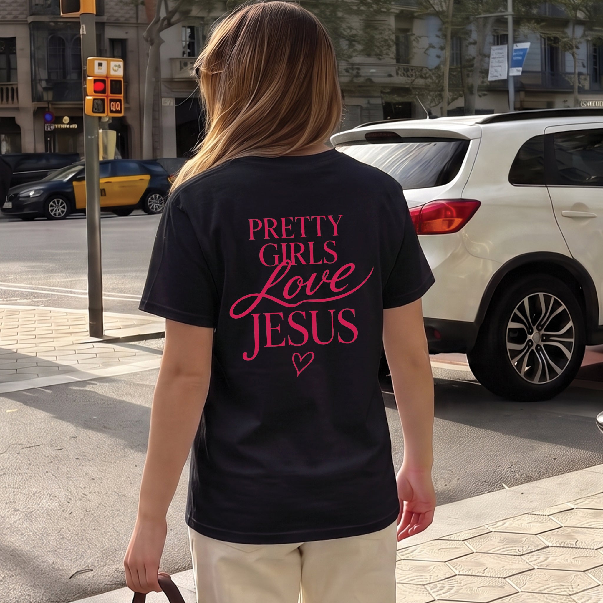 Pretty Girls Love Jesus Christian Shirt & Hoodie