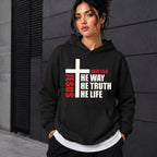 Jesus The Way The Truth The Life T-Shirt, Christian Bible Verse Tee