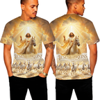 Jesus Takes The Reins Christian All Over Print Shirt