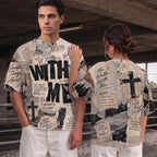 Faith & Bible Verses Aesthetic Collage Hoodie