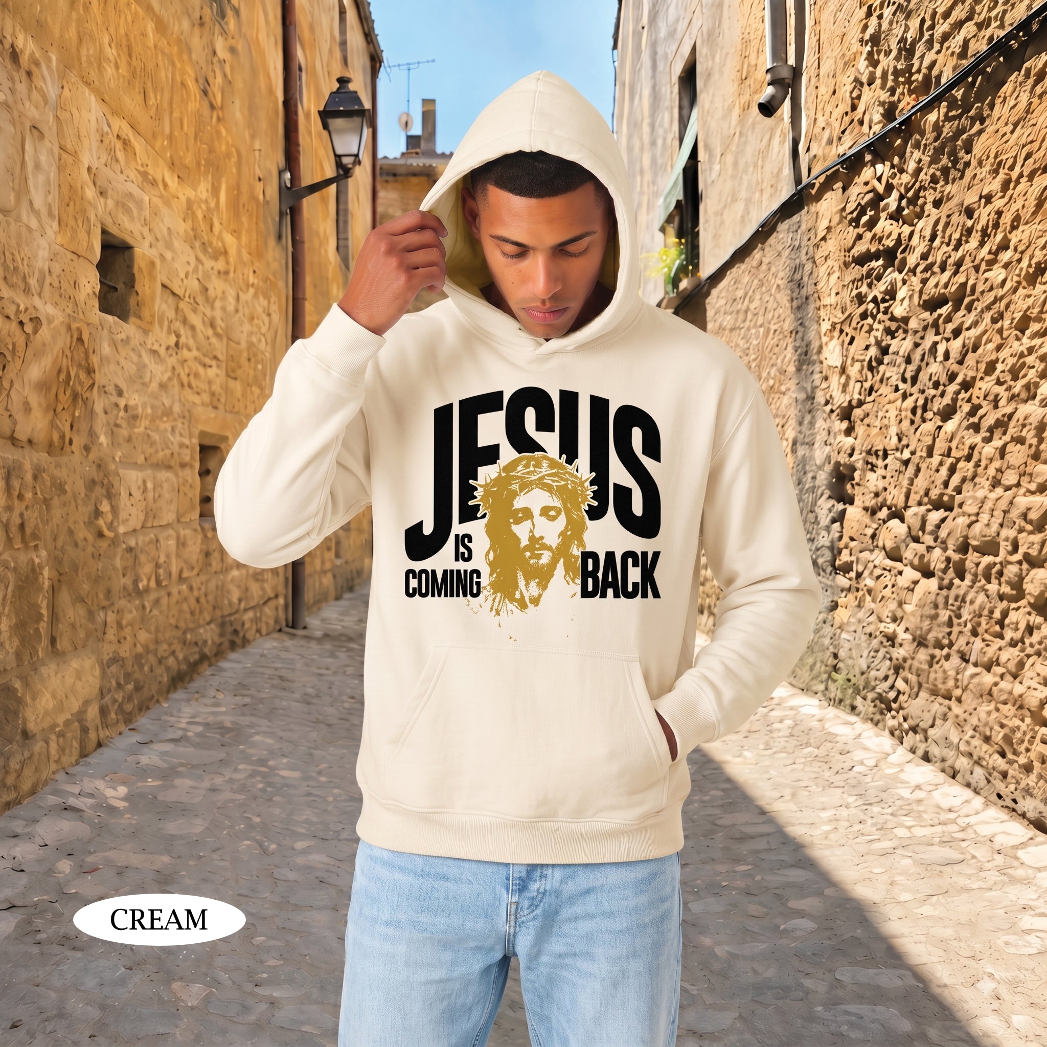 Jesus Is Coming Back Christian Shirt, Religious Faith Hoodie