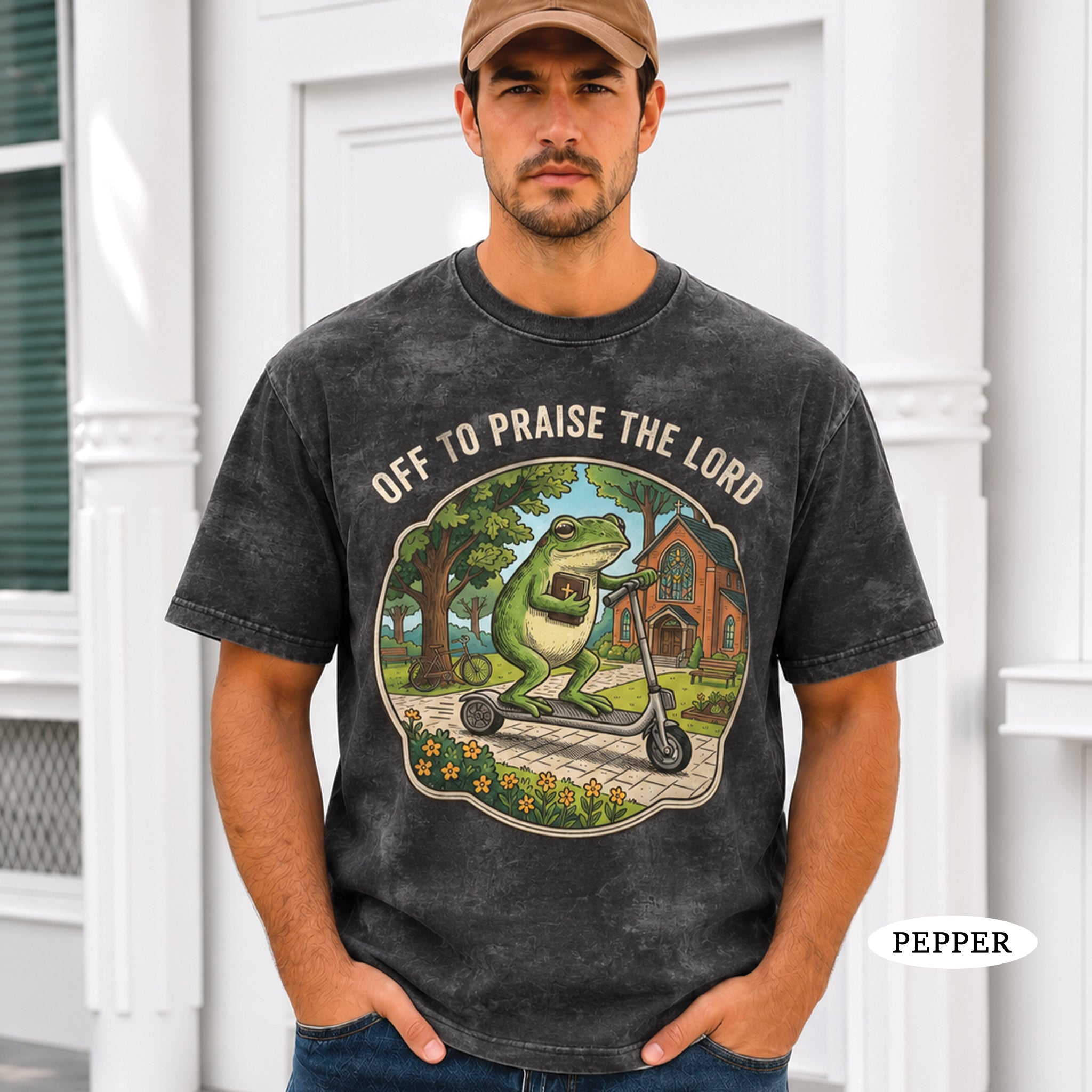 Off to Praise the Lord All Over Print Shirt, Funny Christian Shirt