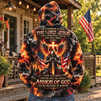 I'm a Warrior of God Armor of God Christian All Over Print Shirt