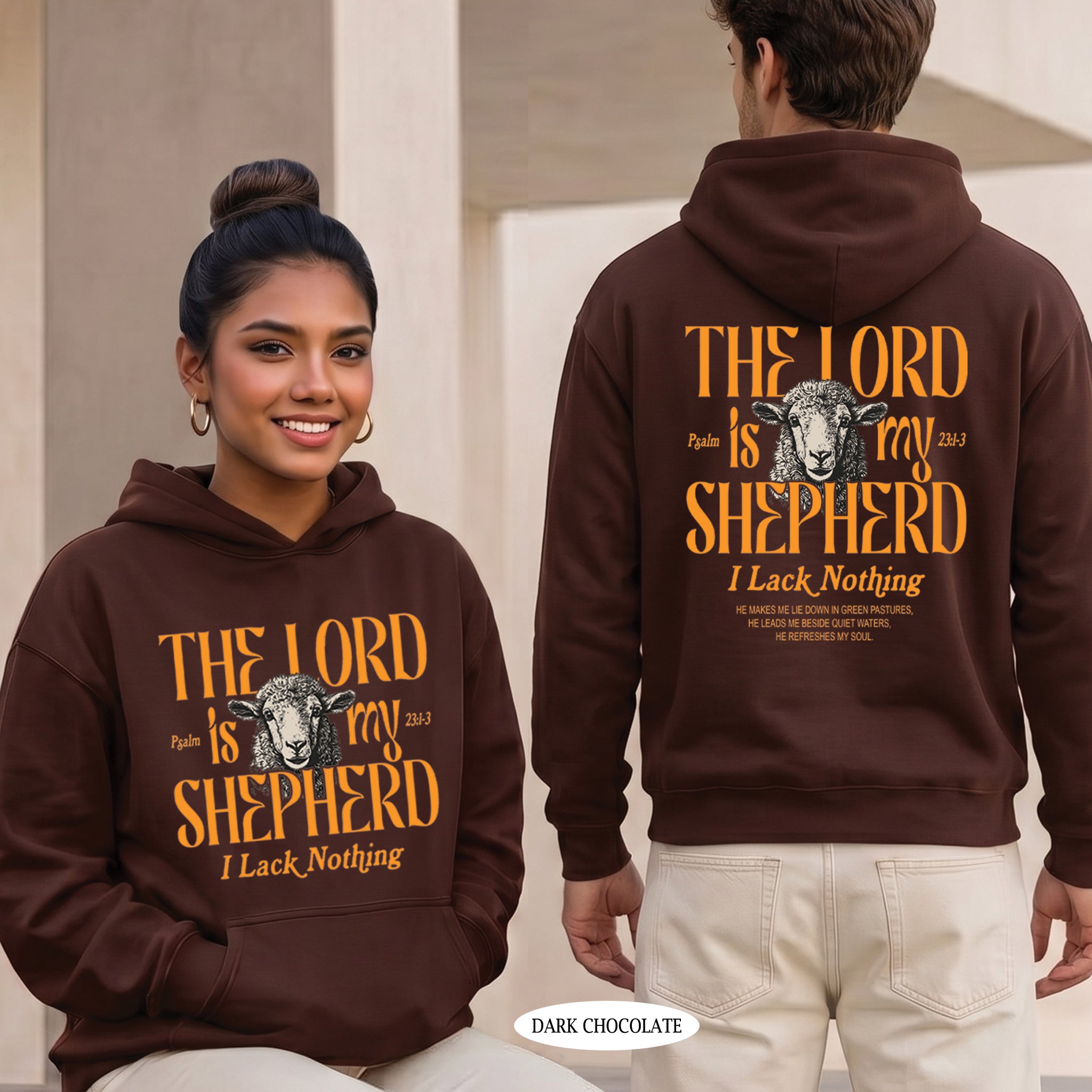 The Lord Is My Shepherd I Lack Nothing Shirt & Hoodie