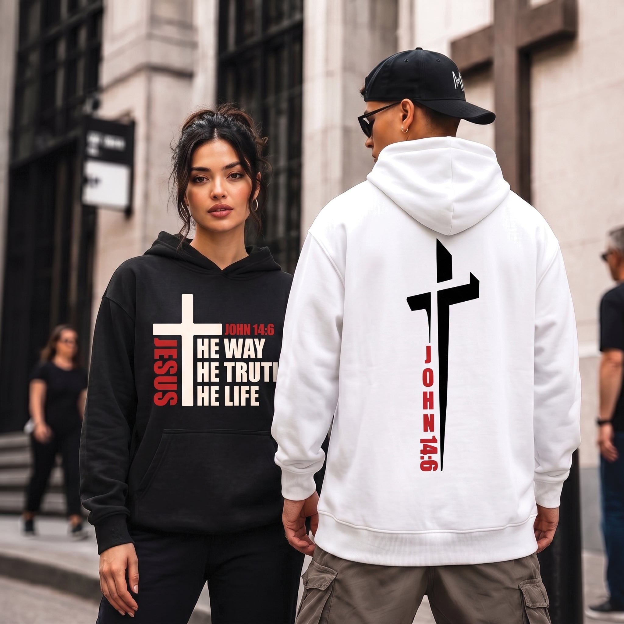 Jesus The Way The Truth The Life T-Shirt, Christian Bible Verse Tee