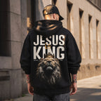Jesus Is King Lion of Judah Unisex Shirt - Christian Hoodie Streetwear