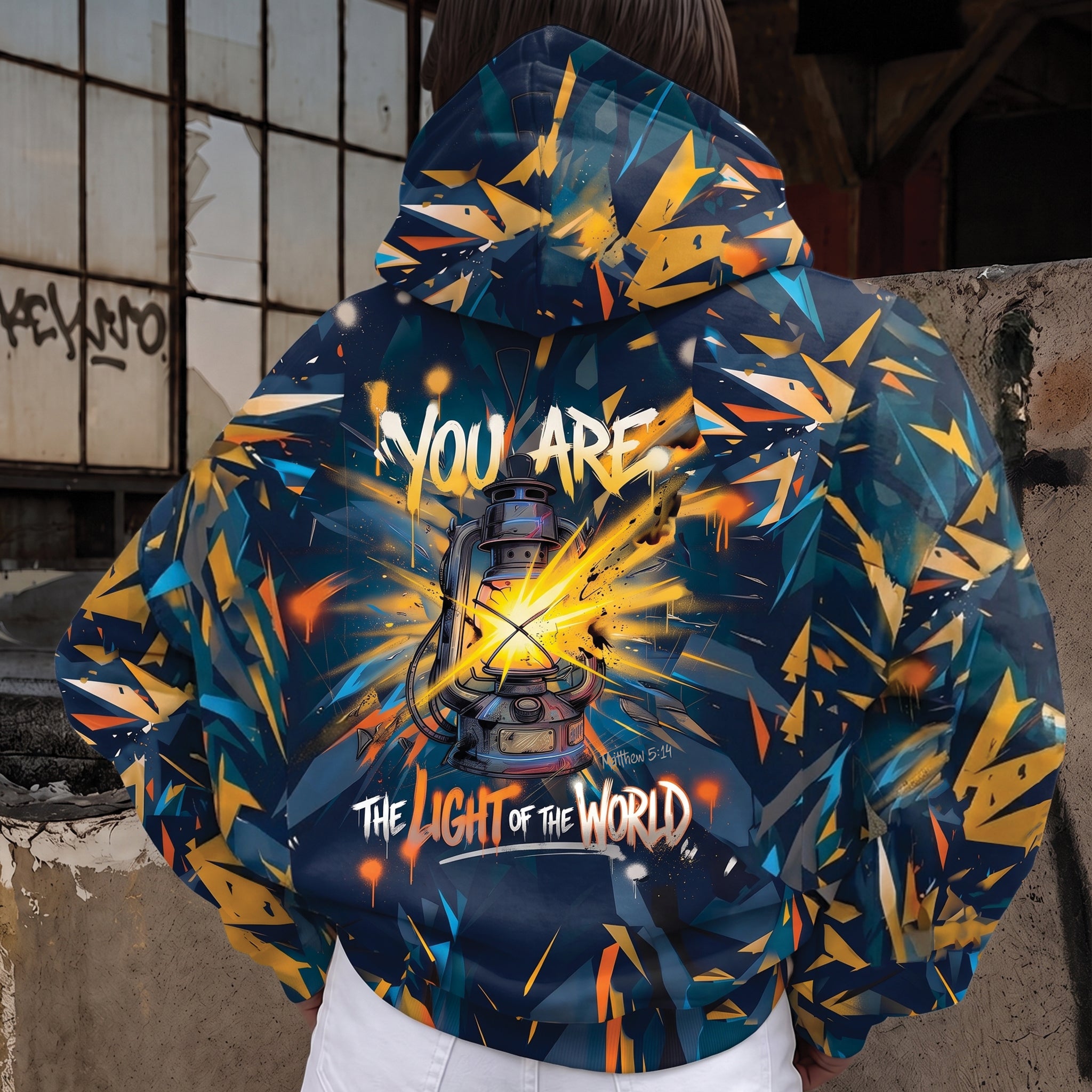 You Are the Light of the World Shirt & Hoodie – Matthew 5:14 Christian Streetwear