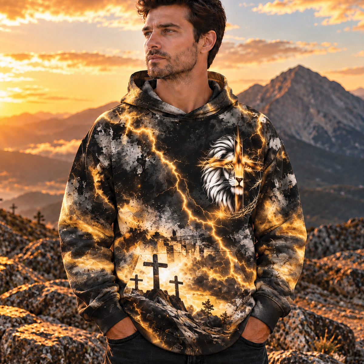 Jesus Is The Only Reason I Made It This Far Christian T-Shirt, Sweatshirt & Hoodie