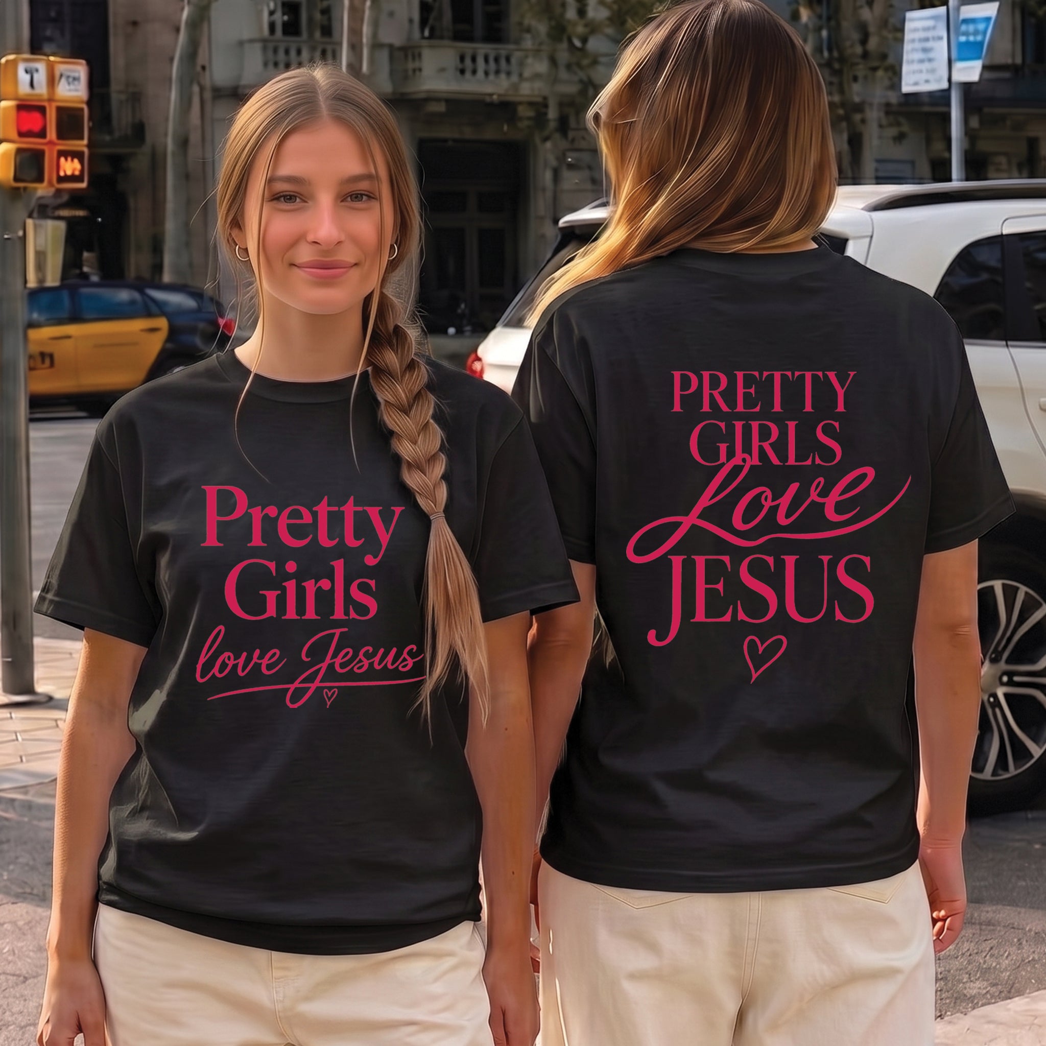 Pretty Girls Love Jesus Christian Shirt & Hoodie
