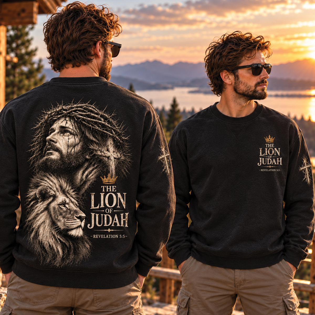 The Lion of Judah Christian T-Shirt, Sweatshirt & Hoodie
