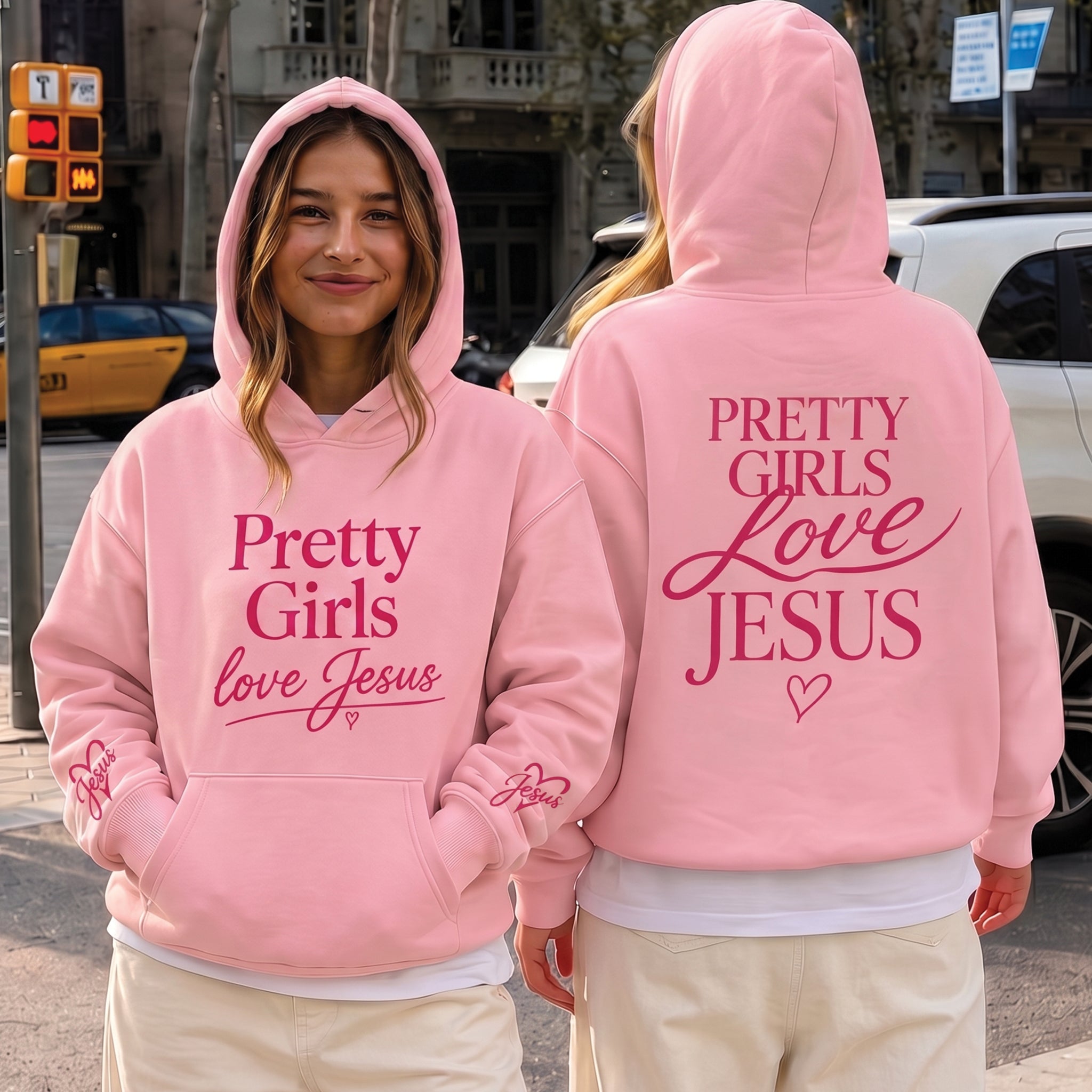 Pretty Girls Love Jesus Christian Shirt & Hoodie