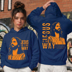 Jesus Is The Way Christian Shirt & Hoodie, Unisex Faith Streetwear