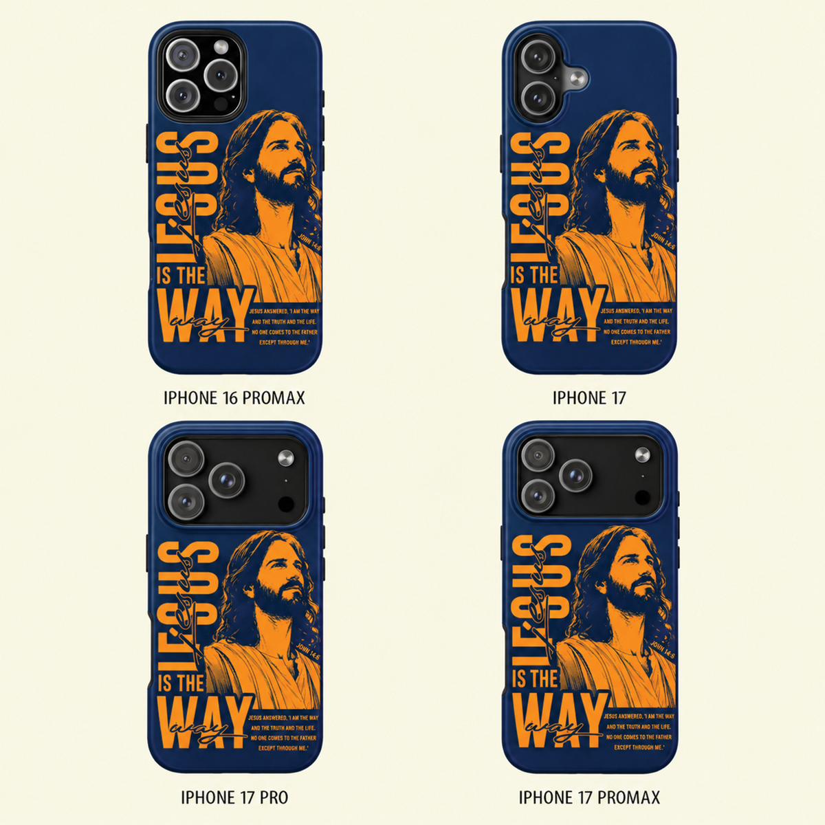 Jesus Is the Way Christian Phone Case