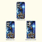 Jesus Is King Lion of Judah Christian Phone Case