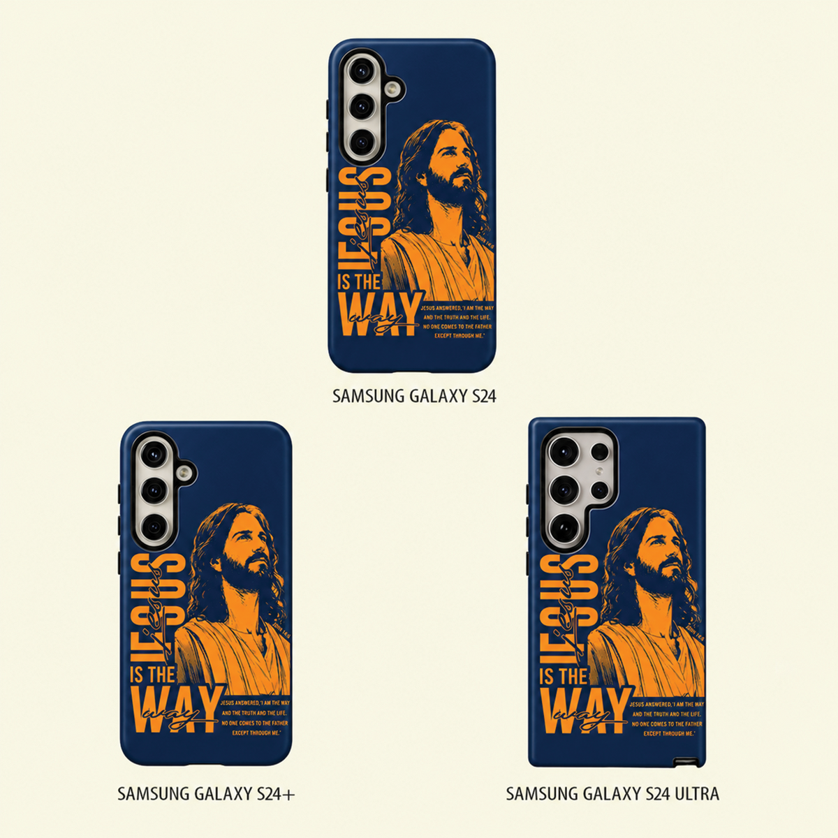 Jesus Is the Way Christian Phone Case